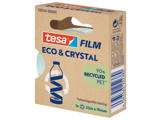 Dokumenttejp TESA Eco&Crystal 19mmx33m