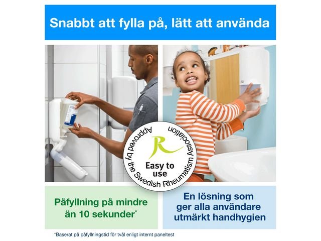Duschtvål TORK S1 Unisexdoft 1L