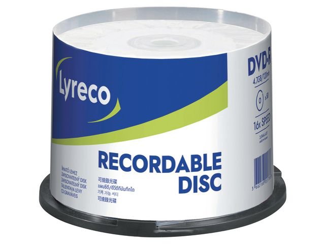 DVD - R LYRECO 4,7GB 50/fp