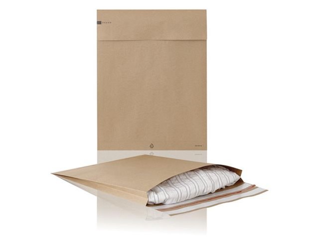 E - handelspåse 400x500x100+100mm 100/fp