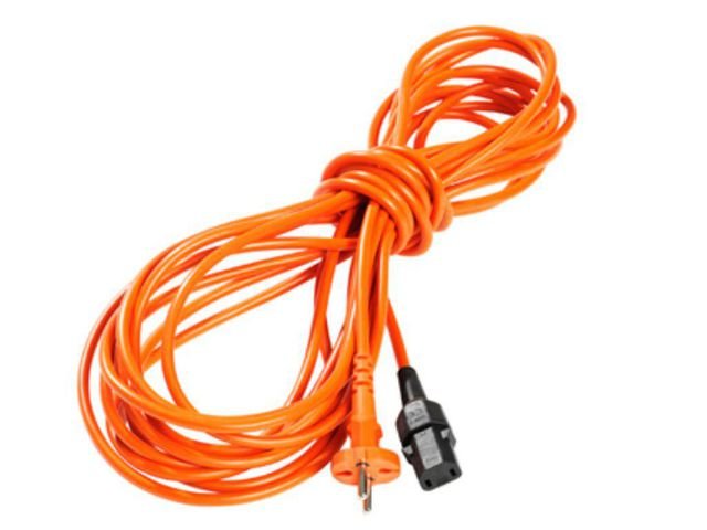 Elkabel NILFISK till VP300 orange 10m