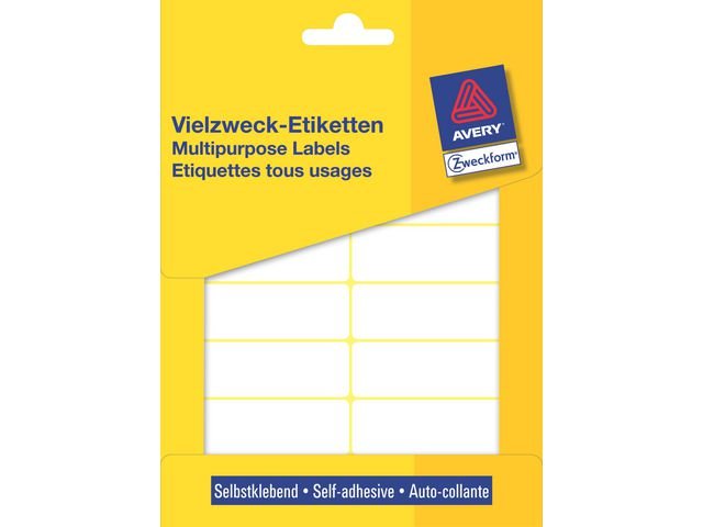Etikett AVERY M - purpose 62x19mm 396/fp