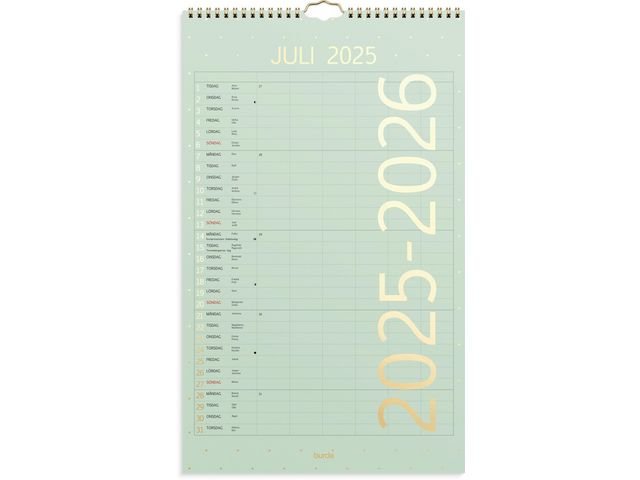 Familjekalender 25/26 color