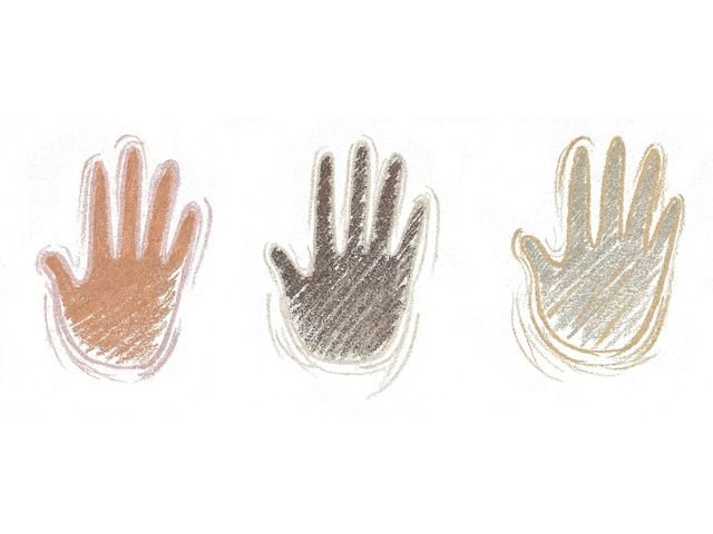 Färgpenna Black Edition Skin tones 12/fp