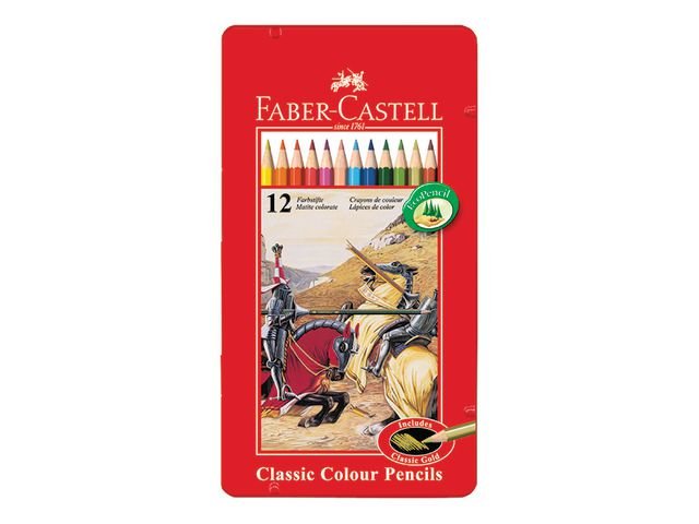Färgpenna FABER - CASTELL 12/fp