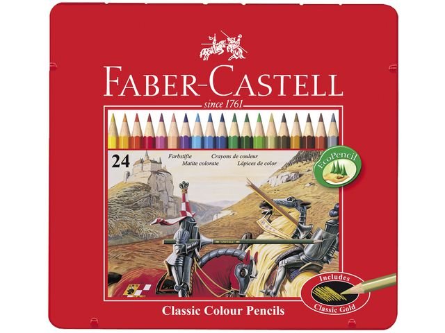 Färgpenna FABER - CASTELL 24 färger