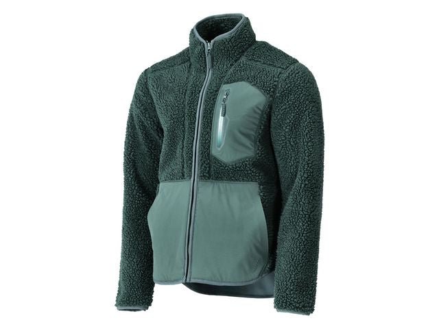 Fiberpälsjacka Customized skogsgrön 4XL
