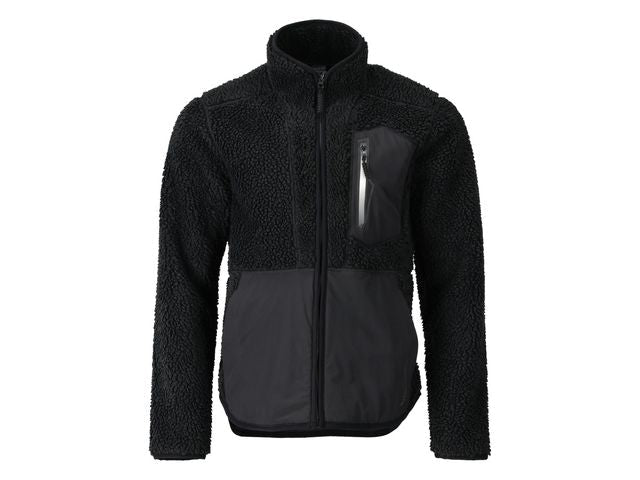Fiberpälsjacka Customized svart XL