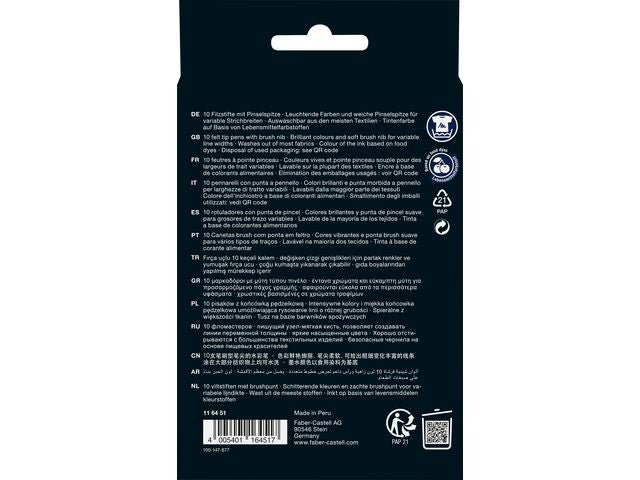 Fiberpenna Black Edition 10/fp