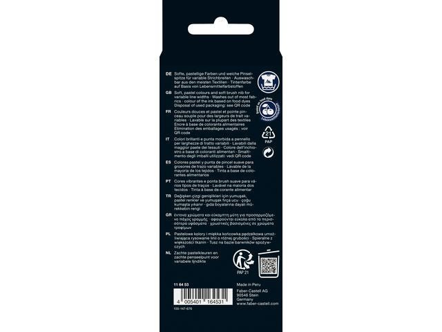 Fiberpenna Black Edition pastel 6/fp