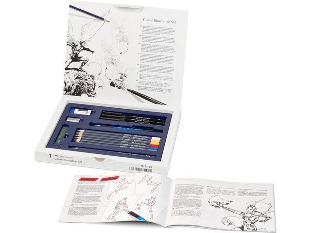 Fiberpenna Pitt Artist Manga Set 15delar