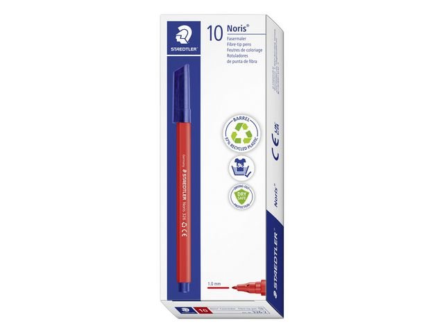 Fiberpenna STAEDTLER 326 1mm röd