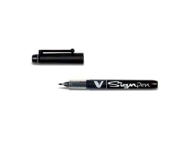 Fineliner PILOT V - sign Pen svart