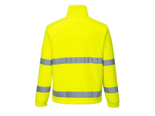 Fleecetröja Hi - vis PW F250 gul XL