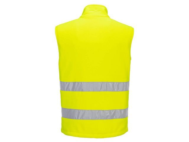 Fleeceväst PW2 Hi - Vis gul 4XL