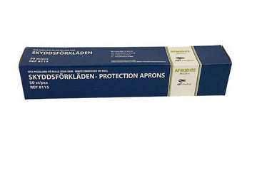 Förkläde 80x125cm rulle vit 50-pack