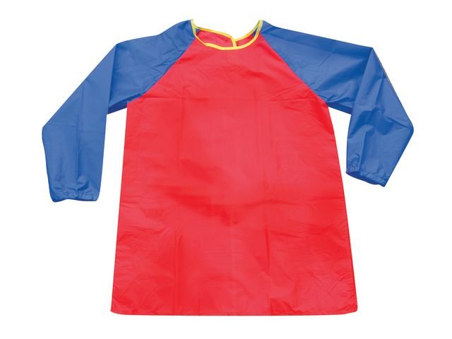 Förkläde med ärmar 3 - 5år längd 57cm