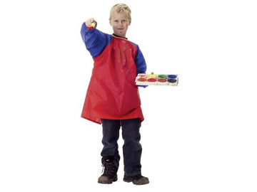 Förkläde med ärmar 5-8år längd 65cm