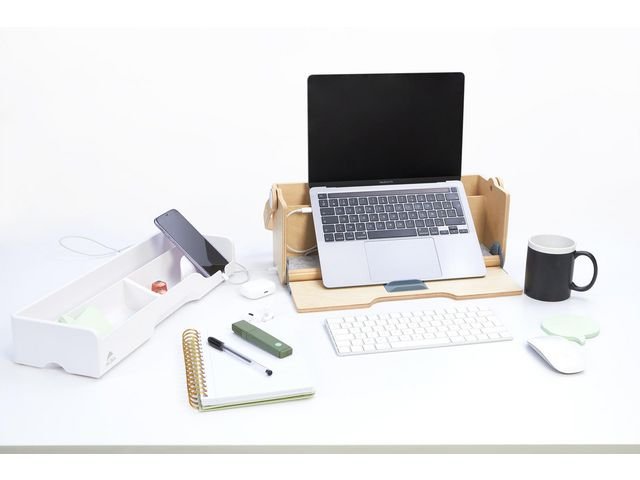 Förvaringsbox bärbar ALBA trä