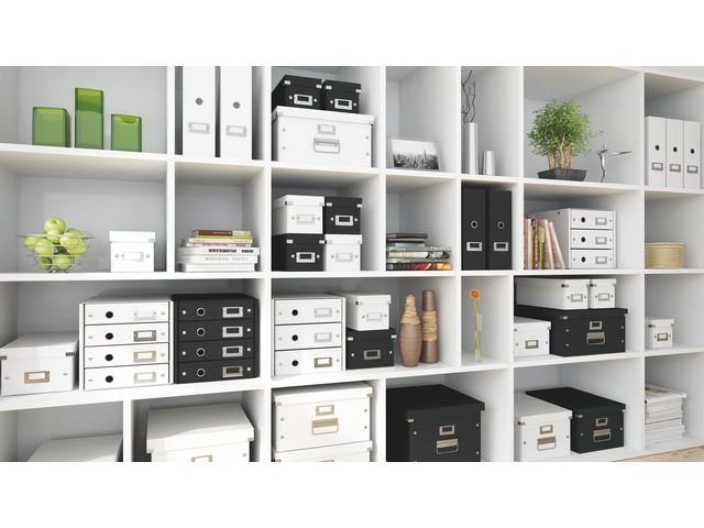Förvaringslåda ClicknStore liten svart