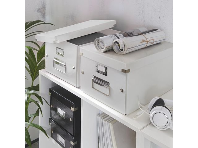 Förvaringslåda ClicknStore medium vit