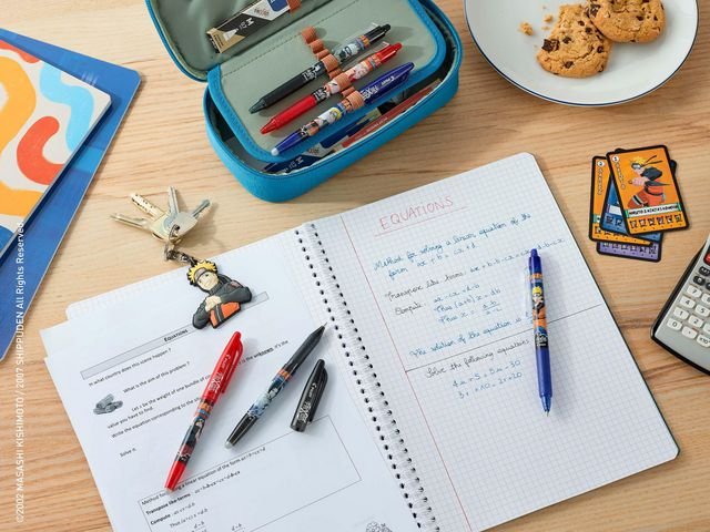 Gelpenna PILOT Frixion Naruto 0,7 svart