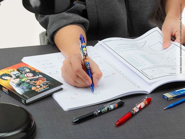 Gelpenna PILOT Frixion Naruto 0,7 svart