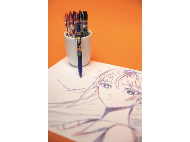 Gelpenna PILOT Frixion Naruto 0,7 svart
