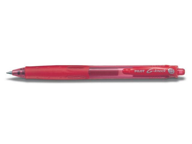 Gelpenna PILOT G - knock 0,7 röd