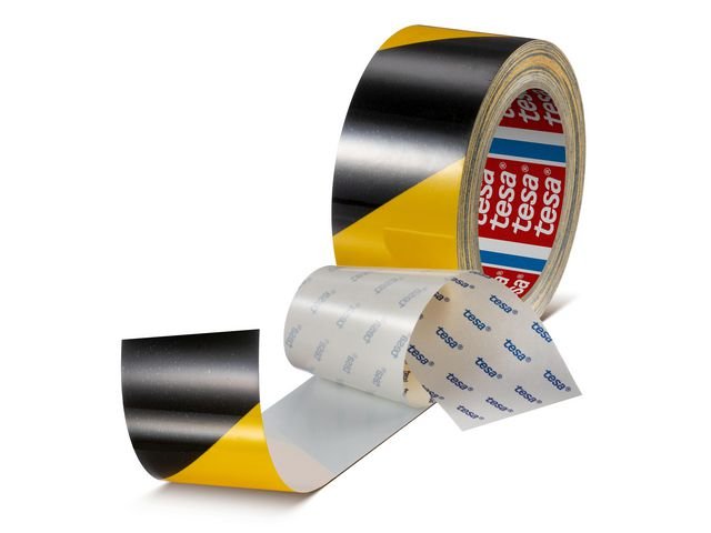 Golvtejp Anti - Scratch 50mmx20m gul/svart