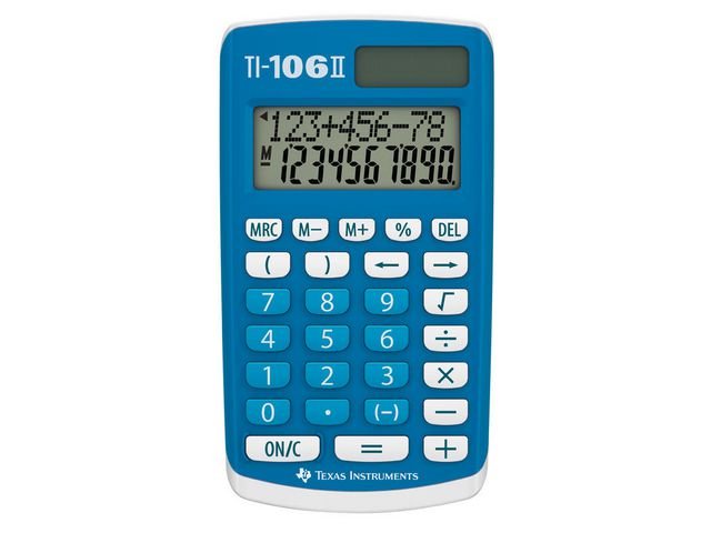 Grundskoleräknare TEXAS TI - 106 II