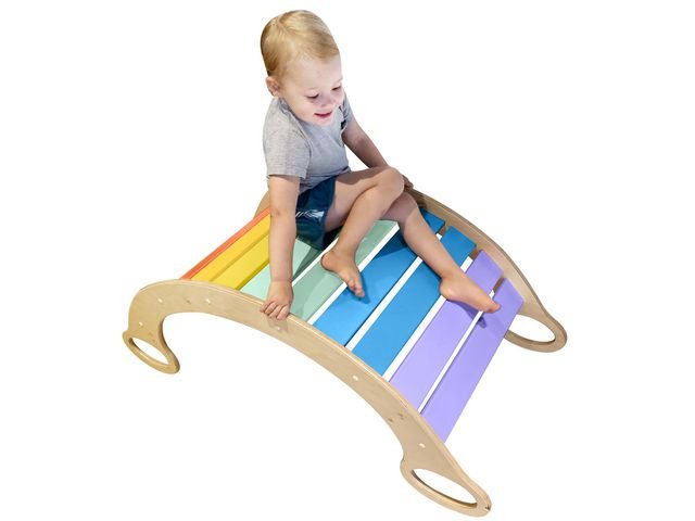 Gungande regnbågstunnel SPORADAS