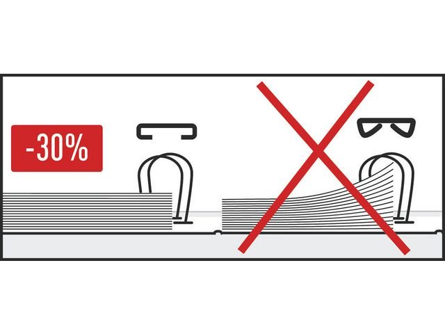 Häftapparat LEITZ 5523 FC 40 ark svart