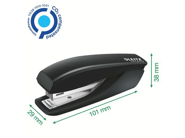 Häftapparat LEITZ recycle 10 ark svart