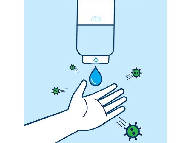 Handdesinfektion TORK Extra S4 Gel 1L