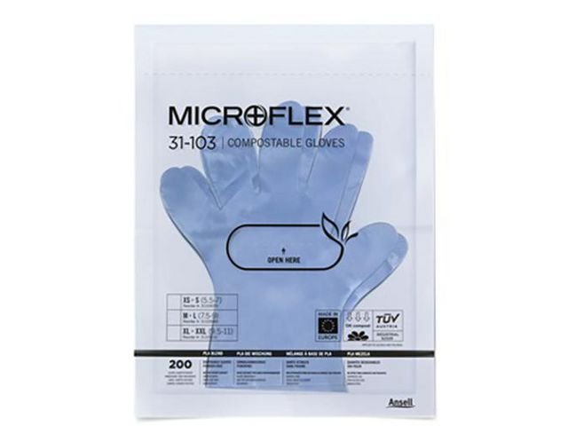 Handske komposterbar 31 - 103 M - L 200/fp