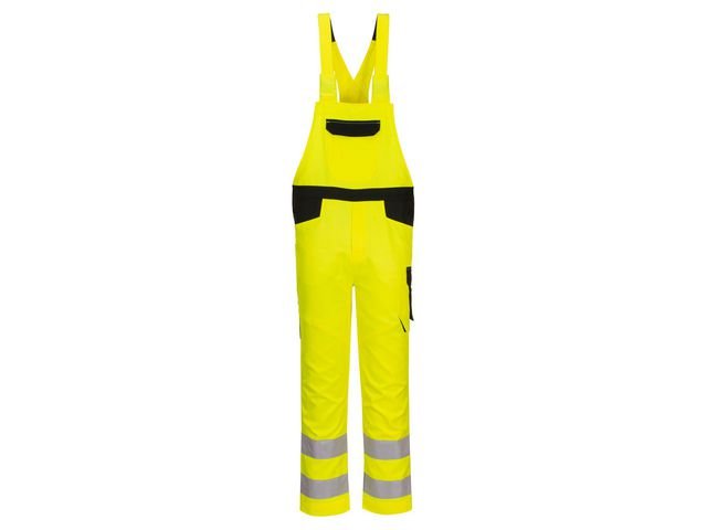 Hängselbyxa varsel PW PW244 kl2 gul S