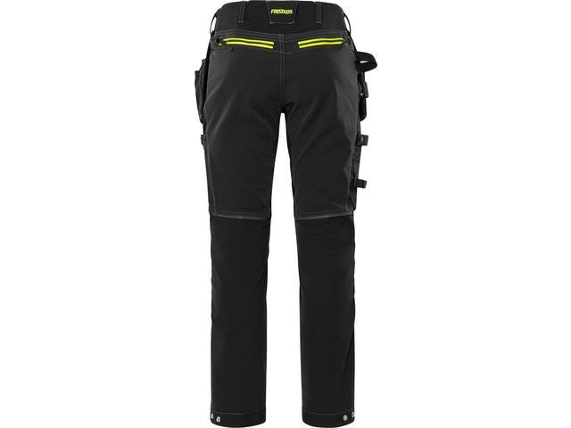 Hantvbyxa stretch 2569 STP dam svart 42