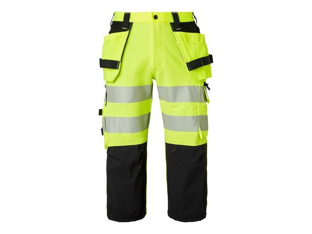 Hantverksbyxa 3/4 stretch varsel kl2 C46