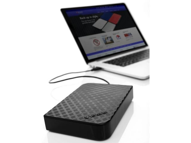 HDD Ext. VERBATIM 3,5' 3.0 4TB svart