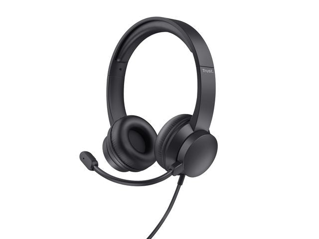 Headset TRUST Ayda On - Ear USB - A