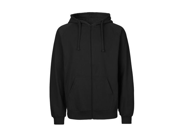 Hoodie zip NEUTRAL O63301 herr svart 3XL