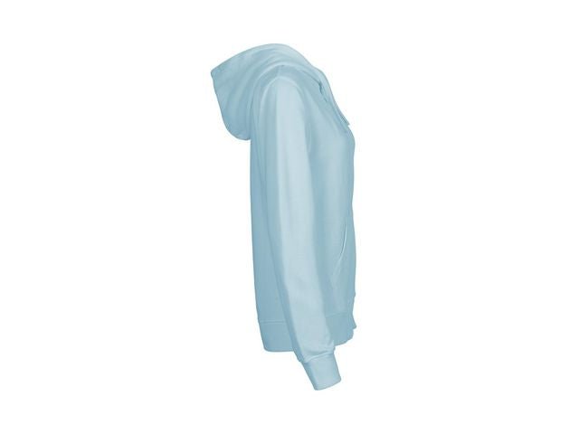 Hoodie zip NEUTRAL O83301 dam blå S