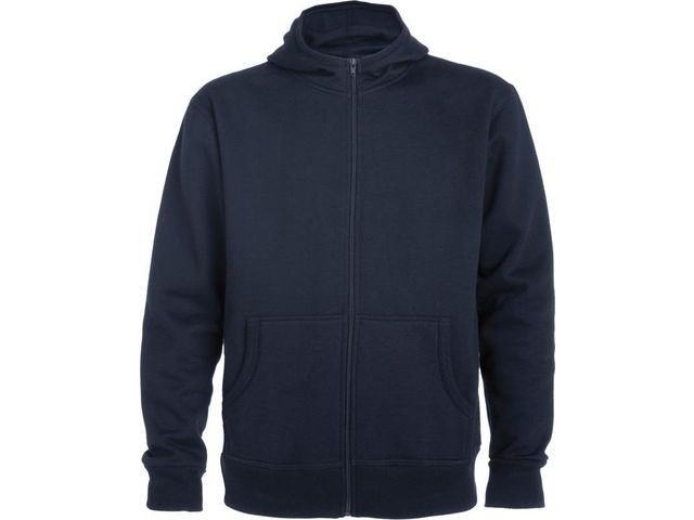 Hoodie zip ROLY Montblanc uni marin M
