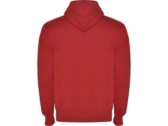 Hoodie zip ROLY Montblanc uni röd S
