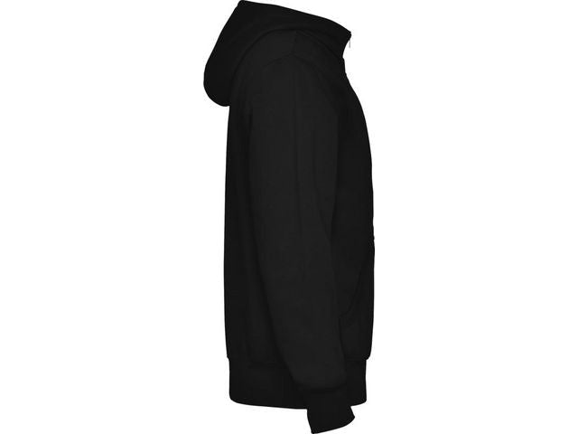 Hoodie zip ROLY Montblanc uni svart XL