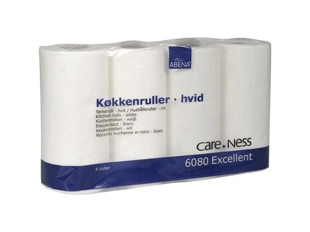 Hushållspapper ABENA 2 - lag vit 4/fp