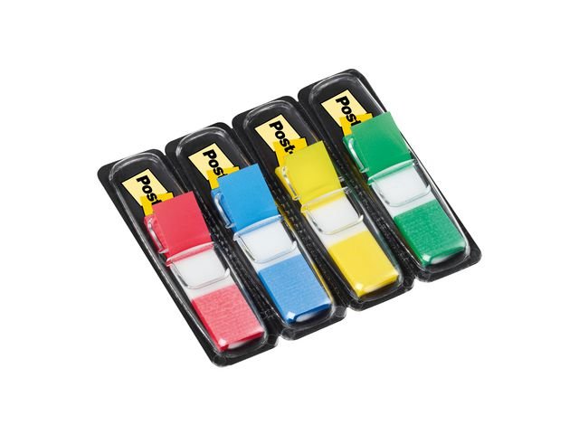 Index POST - IT 12X43mm r/b/g/g 140/fp