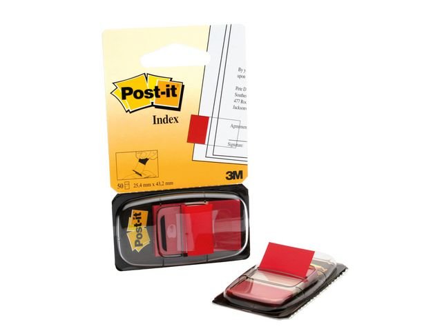 Index POST - IT 25,4x43,2mm grön 50/fp