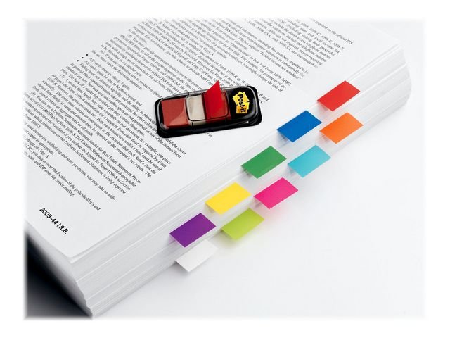 Index POST - IT 25,4x43,2mm röd 50/fp